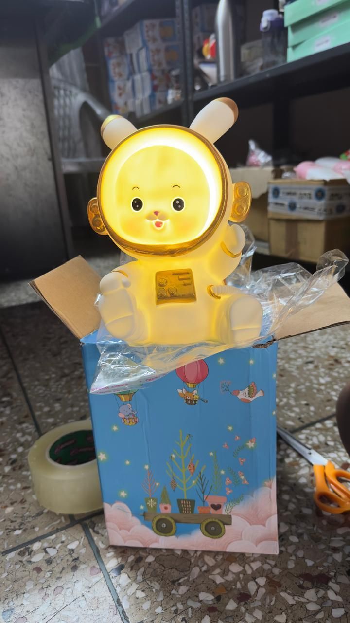 Twilight Treasures: Piggy Bank with Night Light Charm