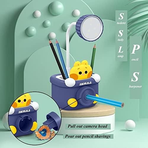 Study Glow – All-in-One Lamp, Pen Holder & Sharpener